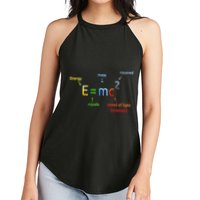 E Equals M C Squared E=Mc2 Science Equation Women's Perfect Tri Rocker Tank