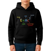 E Equals M C Squared E=Mc2 Science Equation Kids Hoodie