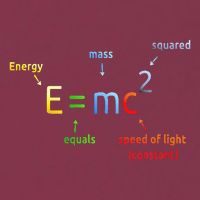 E Equals M C Squared E=Mc2 Science Equation 16oz Travel Tumbler