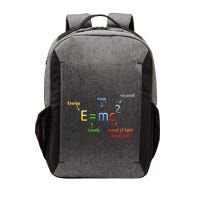 E Equals M C Squared E=Mc2 Science Equation Vector Backpack