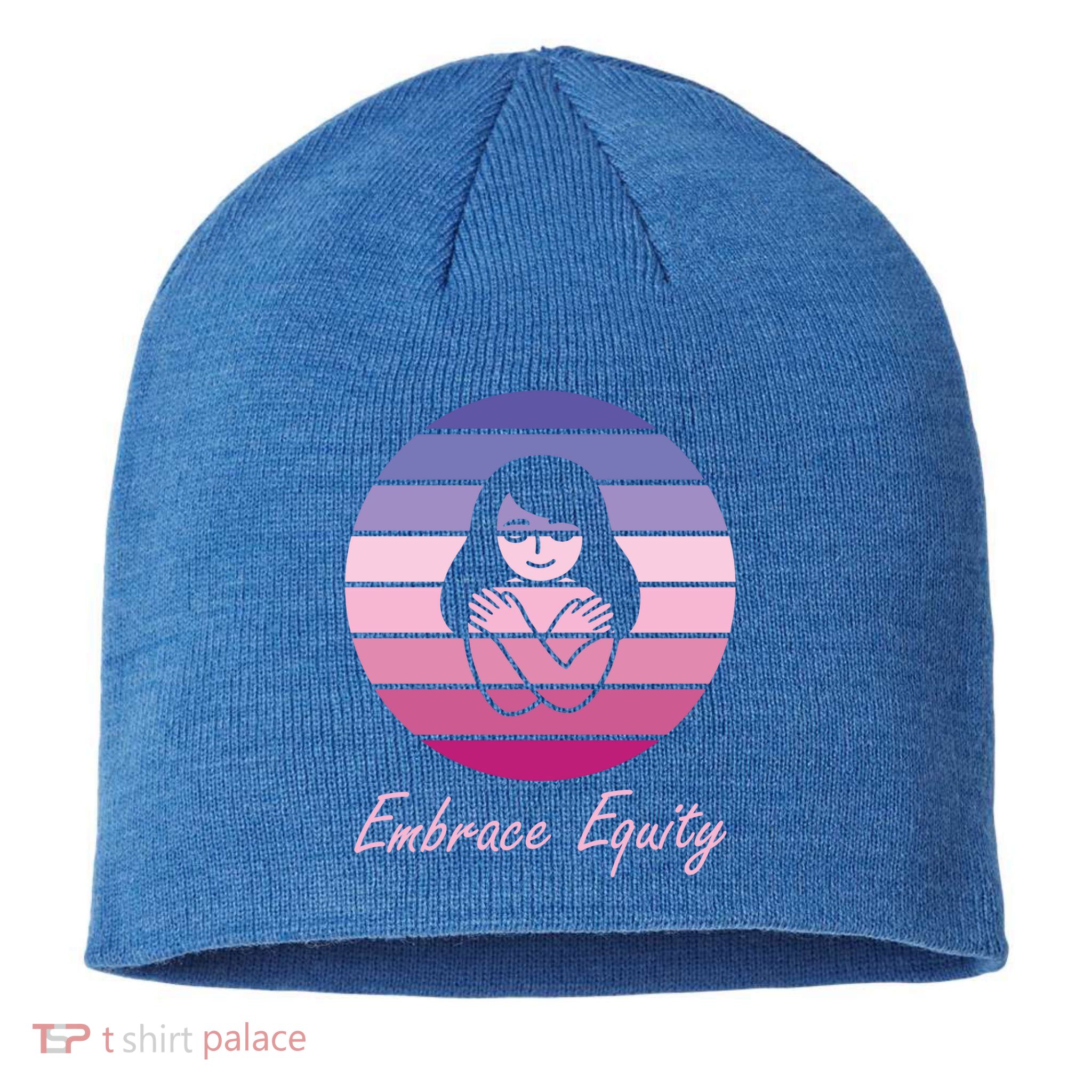 Embrace Equity March 8th International 'S Day Cool Gift Sustainable Beanie