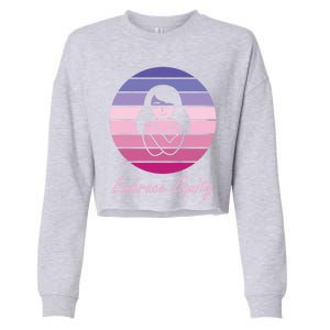 Embrace Equity March 8th International 'S Day Cool Gift Cropped Pullover Crew