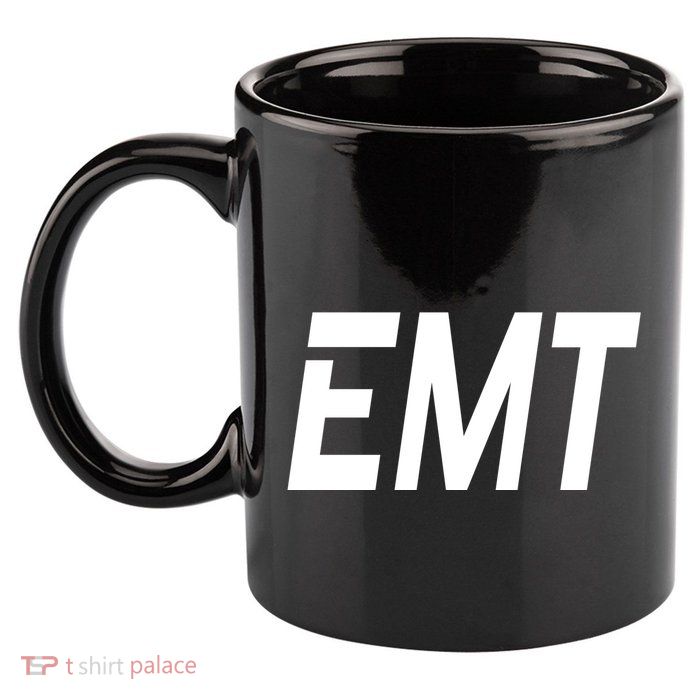 EMT 11oz C Handle Ceramic Mug