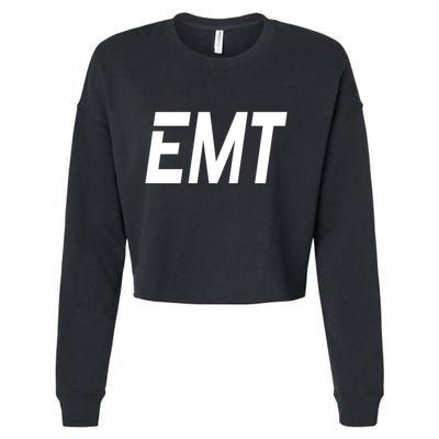 EMT Cropped Pullover Crew