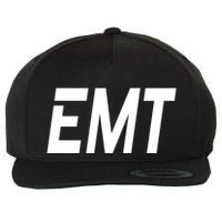 EMT Wool Snapback Cap