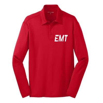 EMT Silk Touch Performance Long Sleeve Polo