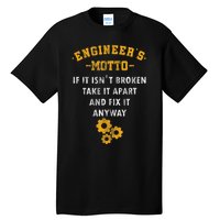 Engineer Engineering Mechanical Profession Electrical Tall T-Shirt