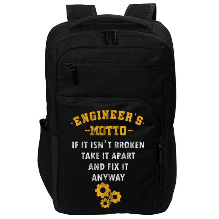 Engineer Engineering Mechanical Profession Electrical Impact Tech Backpack