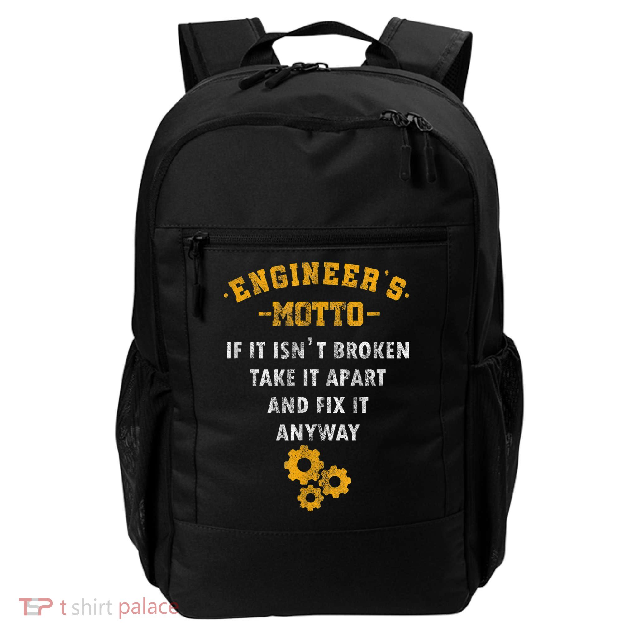 Engineer Engineering Mechanical Profession Electrical Daily Commute Backpack