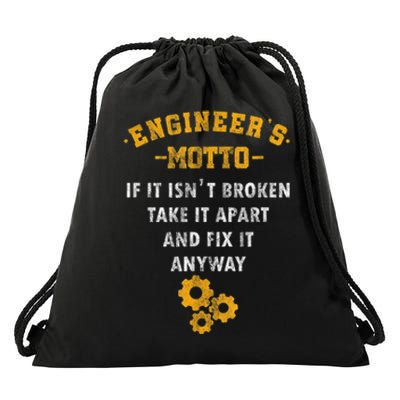 Engineer Engineering Mechanical Profession Electrical Drawstring Bag