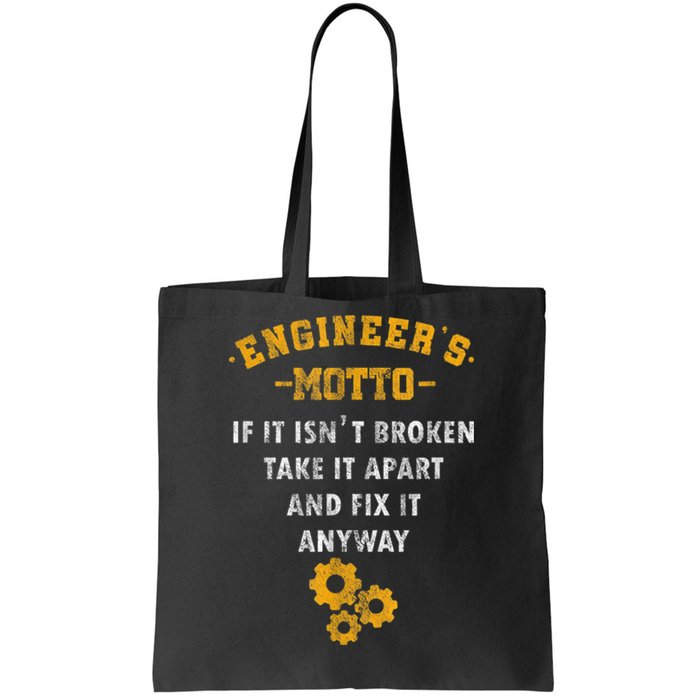 Engineer Engineering Mechanical Profession Electrical Tote Bag