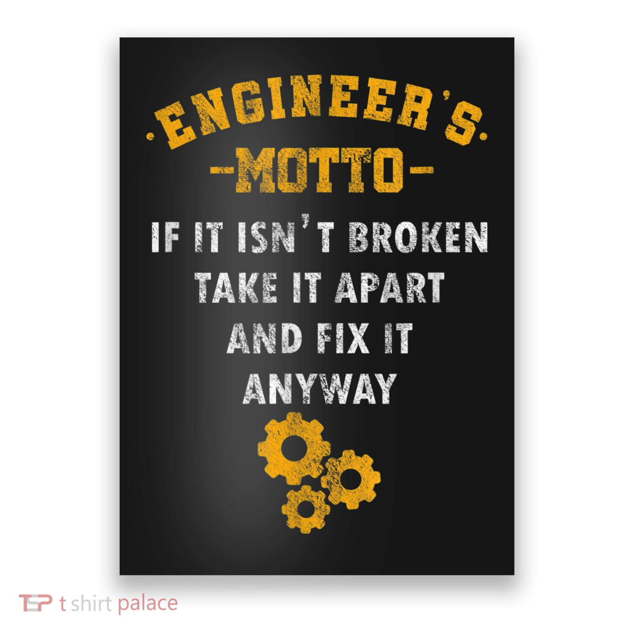 Engineer Engineering Mechanical Profession Electrical Poster