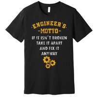 Engineer Engineering Mechanical Profession Electrical Premium T-Shirt