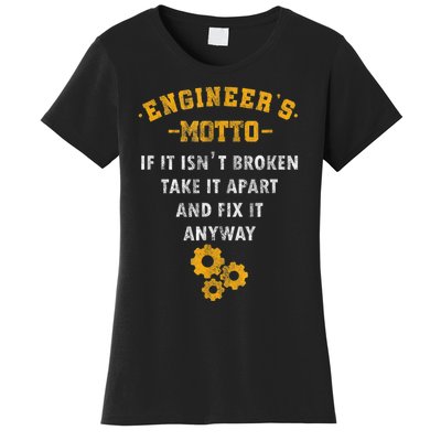 Engineer Engineering Mechanical Profession Electrical Women's T-Shirt