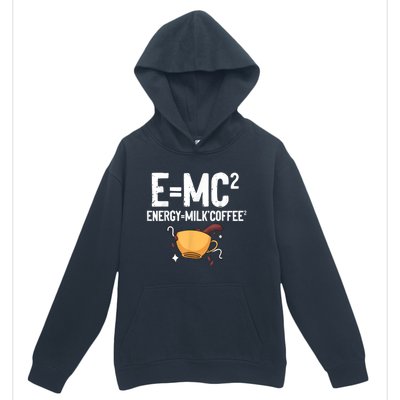 E=MC2 Energy Milk Coffee Funny Chemistry Science Urban Pullover Hoodie