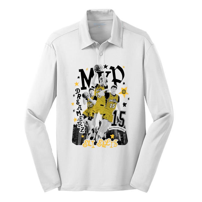 Eli Ellis Mvp Silk Touch Performance Long Sleeve Polo