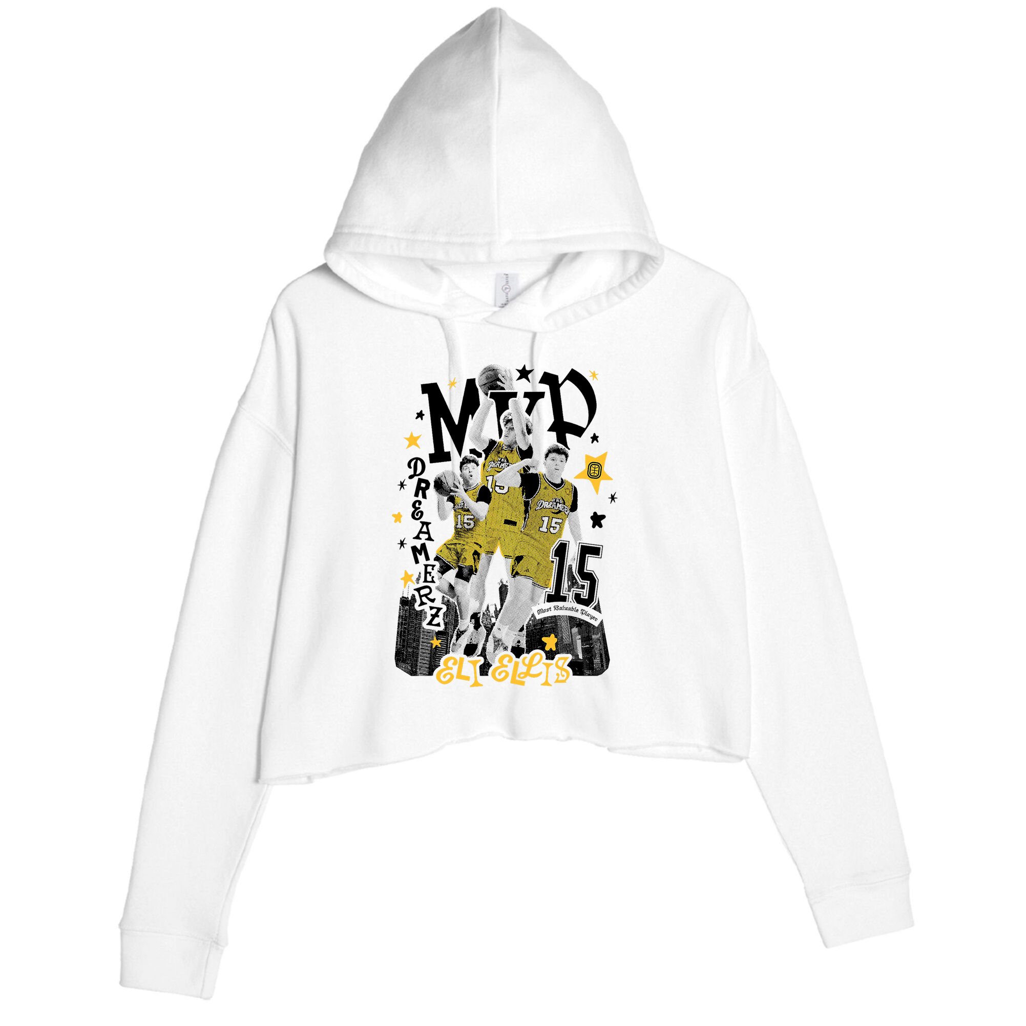 Eli Ellis Mvp Crop Fleece Hoodie
