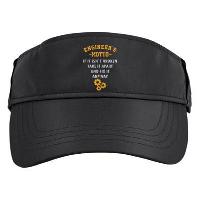 Engineer Engineering Mechanical Profession Electrical Gift Adult Drive Performance Visor