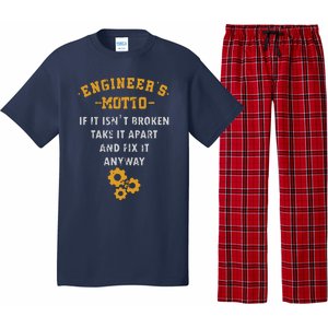 Engineer Engineering Mechanical Profession Electrical Gift Pajama Set