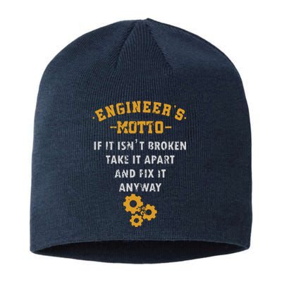 Engineer Engineering Mechanical Profession Electrical Gift Sustainable Beanie