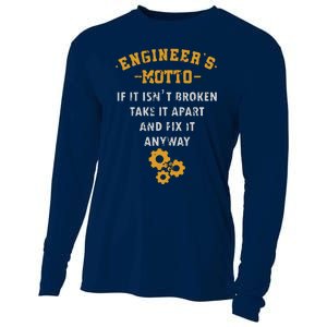 Engineer Engineering Mechanical Profession Electrical Gift Cooling Performance Long Sleeve Crew