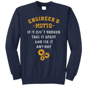 Engineer Engineering Mechanical Profession Electrical Gift Tall Sweatshirt