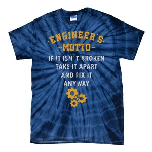 Engineer Engineering Mechanical Profession Electrical Gift Tie-Dye T-Shirt