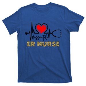 Essential Er Nurse Heartbeat Er Nurse Gift T-Shirt