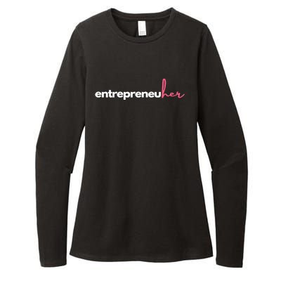 Entrepreneuher Womens CVC Long Sleeve Shirt