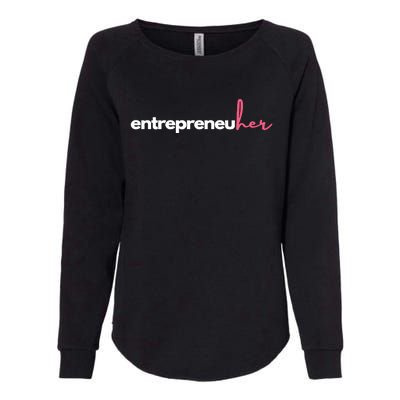 Entrepreneuher Womens California Wash Sweatshirt