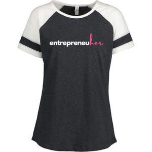 Entrepreneuher Enza Ladies Jersey Colorblock Tee