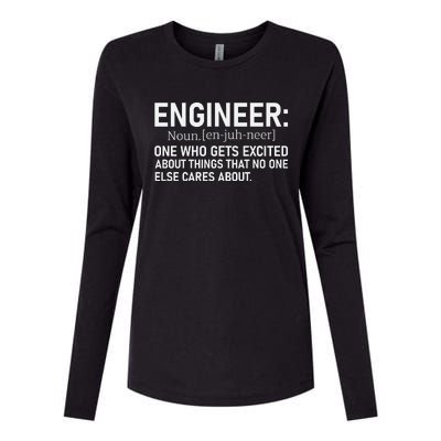 ENGINEER Womens Cotton Relaxed Long Sleeve T-Shirt