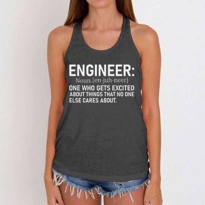 ENGINEER Women's Knotted Racerback Tank