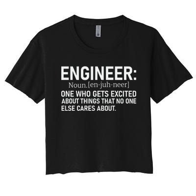 ENGINEER Women's Crop Top Tee