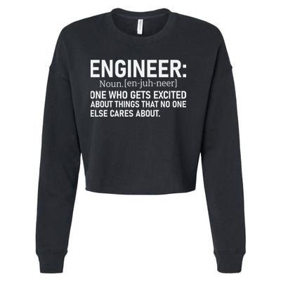ENGINEER Cropped Pullover Crew