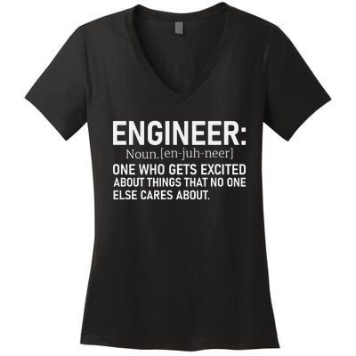 ENGINEER Women's V-Neck T-Shirt