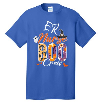 Er Emergency Nurse Boo Crew Funny Medical Squad Gift Tall T-Shirt