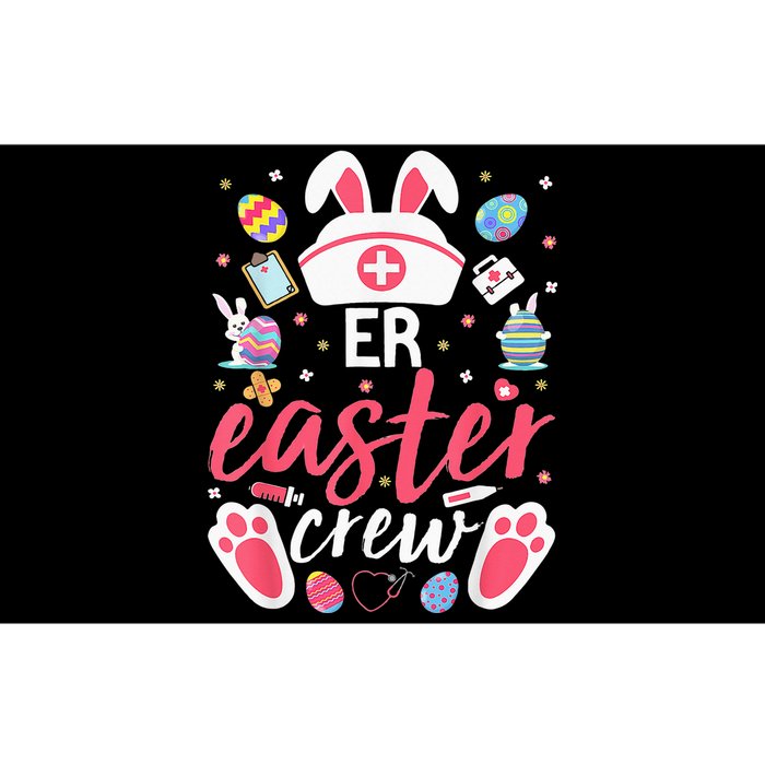 ER Easter Nurse Crew Emergency Room Nurses Bumper Sticker