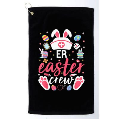 ER Easter Nurse Crew Emergency Room Nurses Platinum Collection Golf Towel