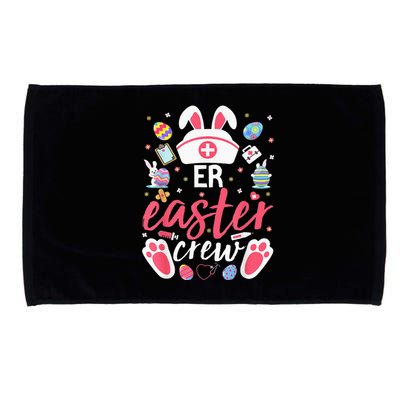 ER Easter Nurse Crew Emergency Room Nurses Microfiber Hand Towel