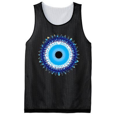 Evil Eye Nazar Protect From Evil Greek Turkish Graphic Mesh Reversible Basketball Jersey Tank