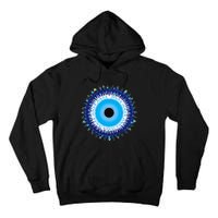 Evil Eye Nazar Protect From Evil Greek Turkish Graphic Tall Hoodie