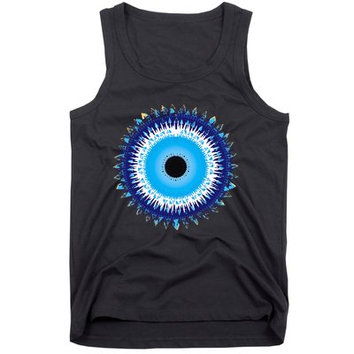 Evil Eye Nazar Protect From Evil Greek Turkish Graphic Tank Top