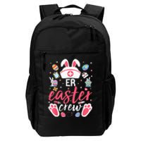 ER Easter Nurse Crew Easter Day Emergency Room Nurses Bunny Daily Commute Backpack