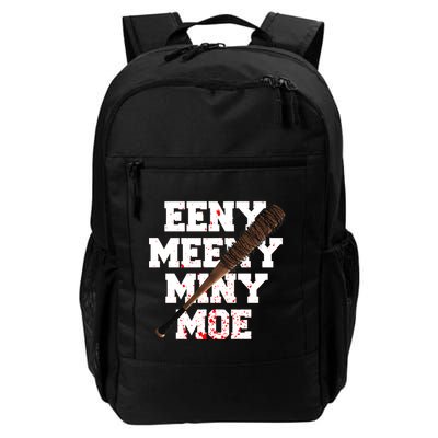 Eeny Meeny Miny Moe Neagan Zombie Killing Walkers Bloody Bat Backpack