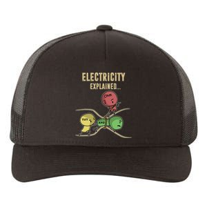 Electricity Explained Ohm Law Yupoong Adult 5-Panel Trucker Hat