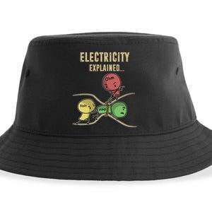 Electricity Explained Ohm Law Sustainable Bucket Hat