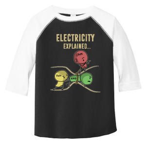 Electricity Explained Ohm Law Toddler Fine Jersey T-Shirt