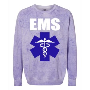 Ems Emt Paramedic Gift Emergency Medical Tech Colorblast Crewneck Sweatshirt