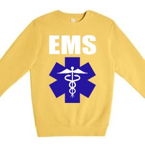 Ems Emt Paramedic Gift Emergency Medical Tech Premium Crewneck Sweatshirt